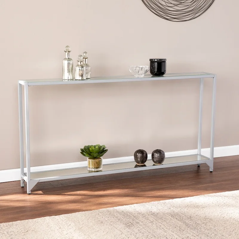 Glenn Narrow Metal Console Table
