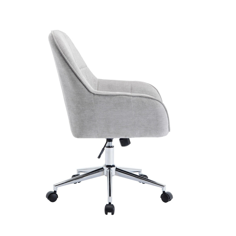 Home Office Chair with Arms, Height Adjustable