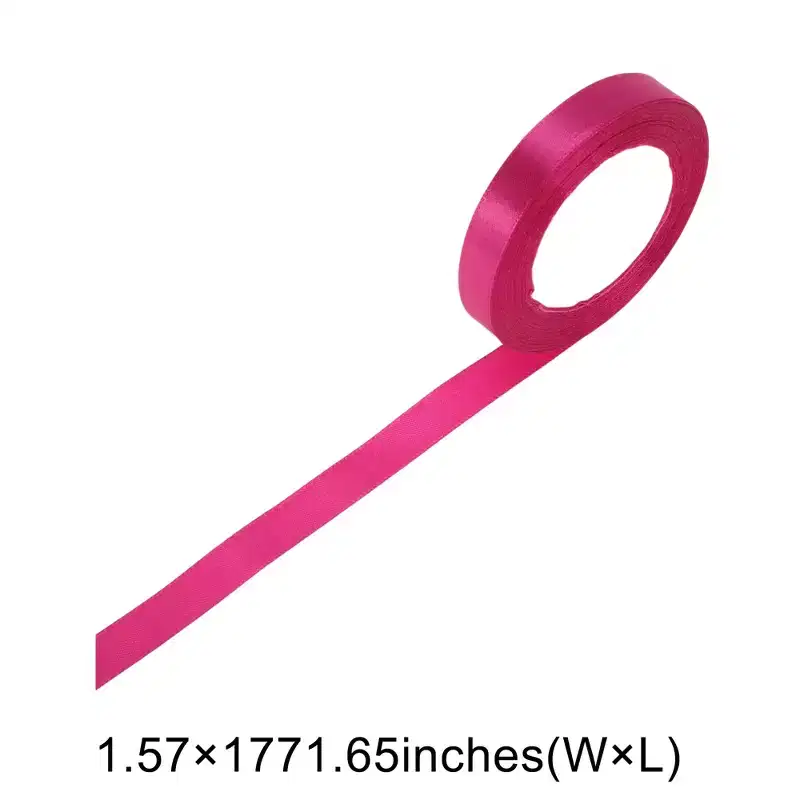 Unique Bargains Ribbon Satin Design 866.14x0.63 1 Pc