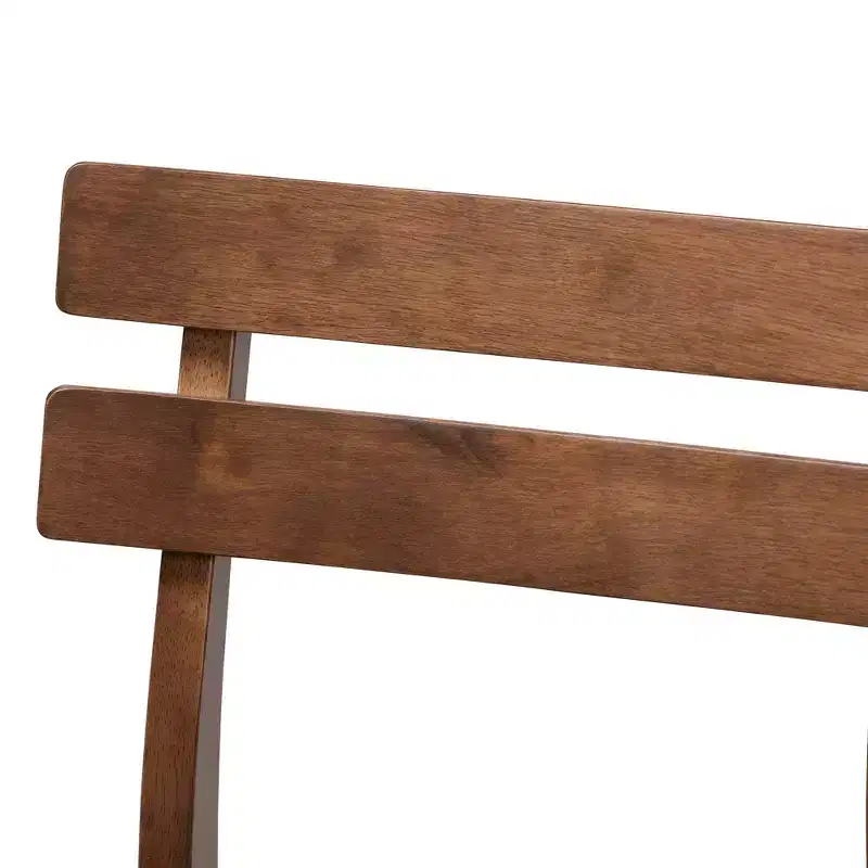 Set of 2 Larine Wood Counter Height Barstools - Baxton Studio