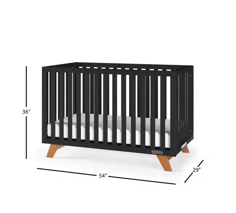 Child Craft SOHO Crib, 3-Drawer Dresser, Chest, Nightstand, 4-Piece Nursery Set