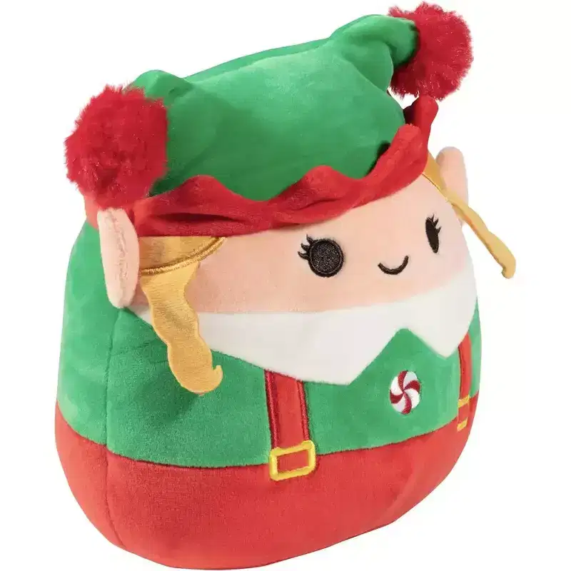 Squishmallows Original 8-Inch Emmy The Elf - Official Jazwares Plush - Collectible Stuffed Animal Toy - Add to Your Squad- Gift for Kids, Girls & Boys