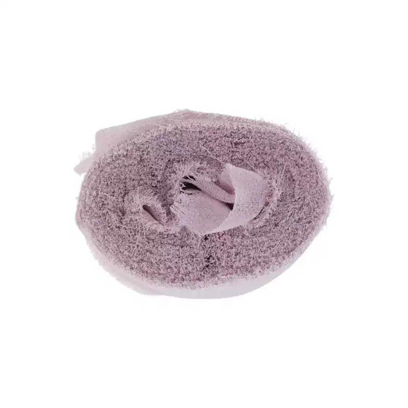 Unique Bargains Ribbon Tear-Away Frayed Edge Polyester 157.48x1.57 1 Pc