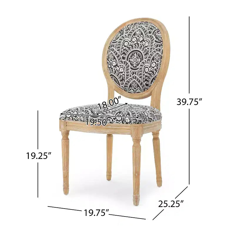 Christopher Knight Home Derring 7 Pieces French Country Upholstered Wood Expandable Dining Set
