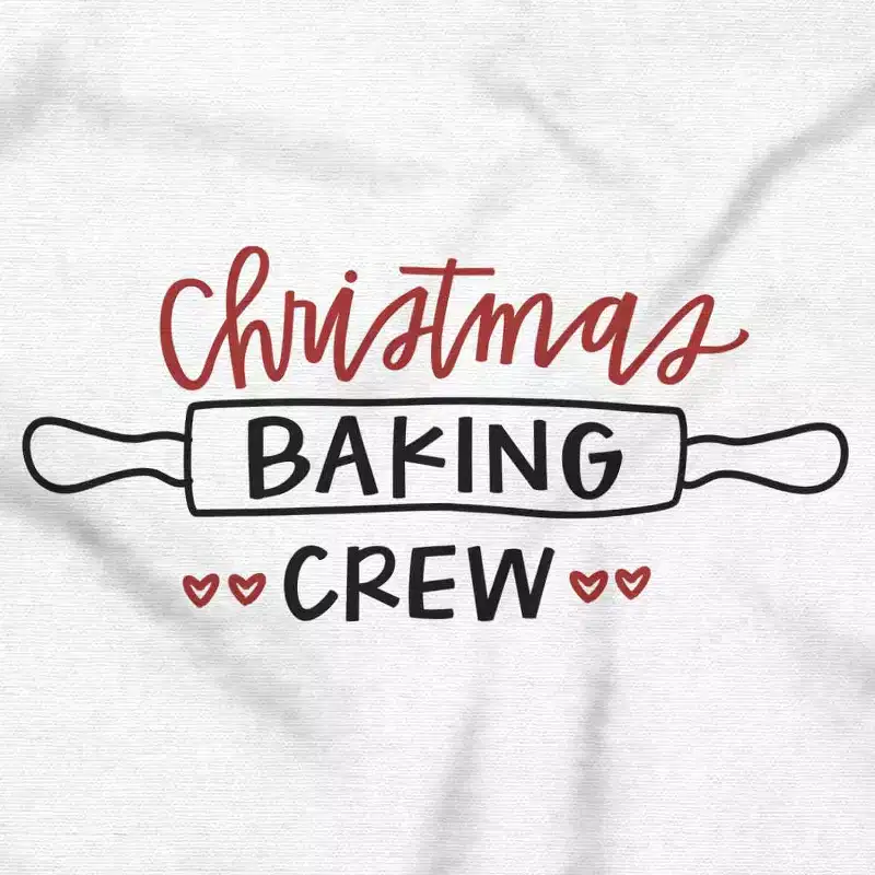 Christmas Baking Crew Rolling Pin Hoodie Sweatshirt Women Men Brisco Brands