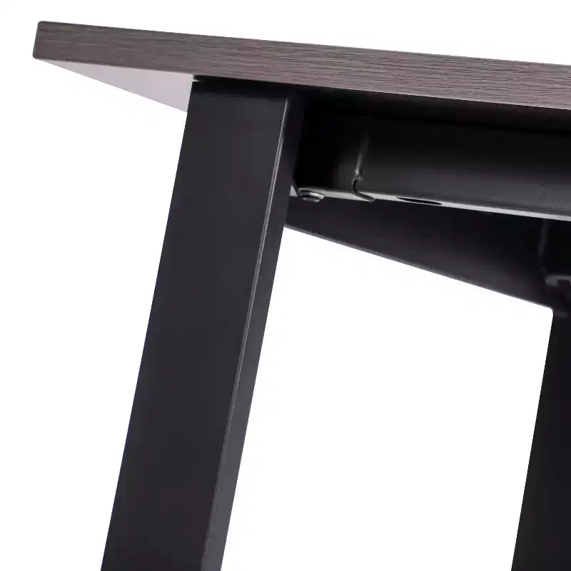 Flash Furniture Redmond Commercial 60x30 Conference Table with 1 Thick Double Sided Laminate Table Top with PVC Edging and Heavy Duty A-Frame Steel Base