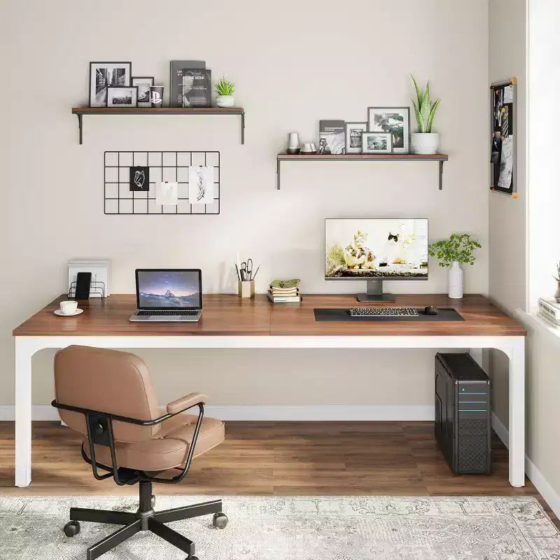 Lantine 78.7 Inches Extra Long Computer Desk