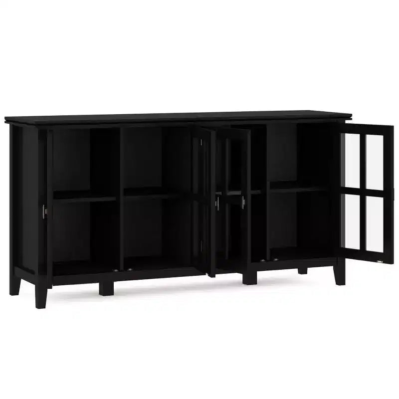Stratford Wide 4 Door Storage Cabinet - WyndenHall