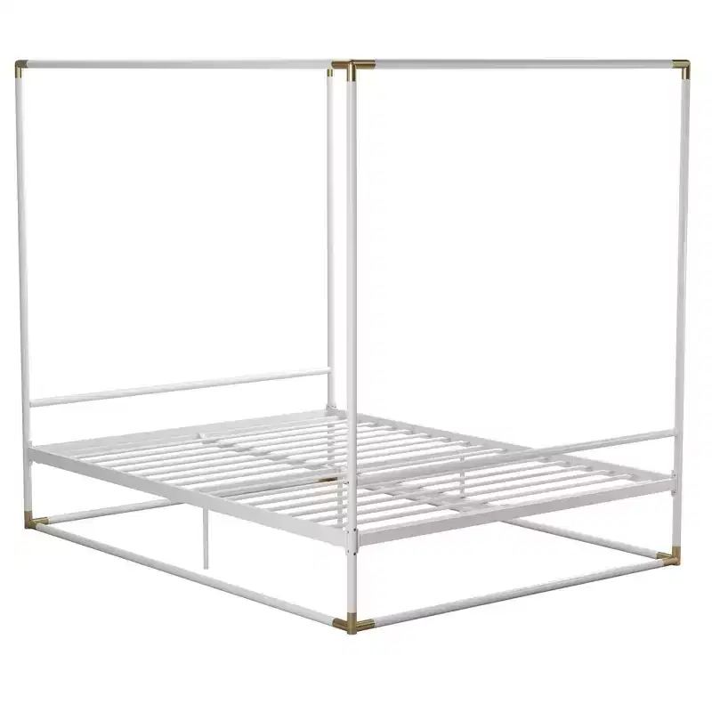 CosmoLiving by Cosmopolitan Celeste Canopy Metal Bed