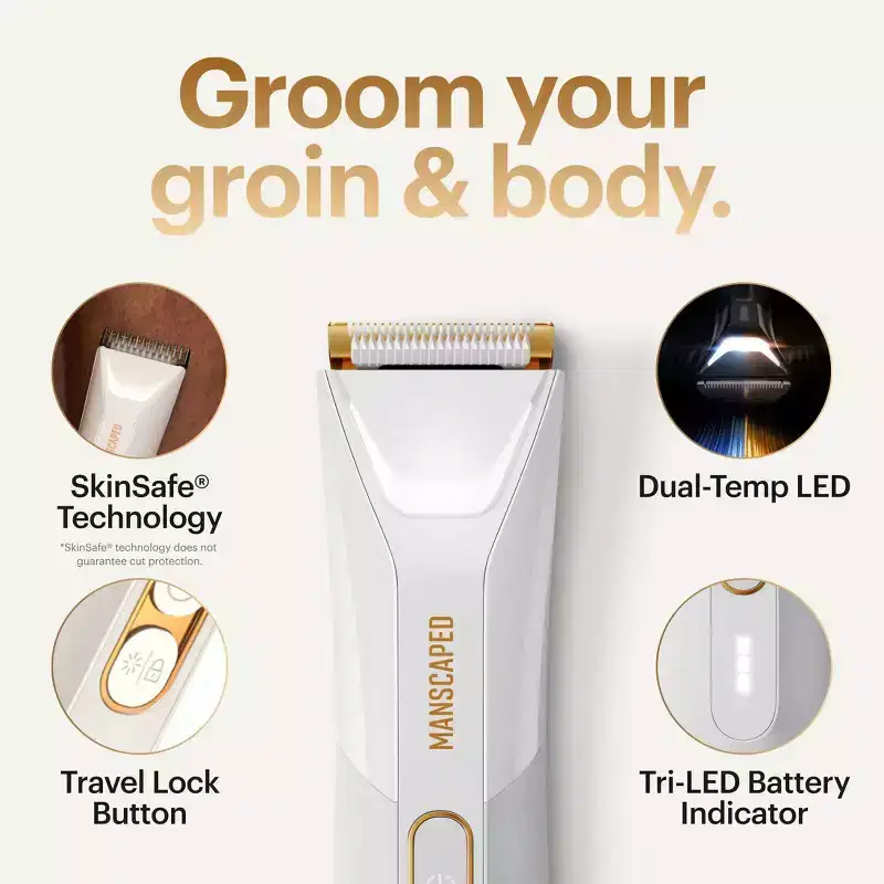 Manscaped The Lawn Mower 5.0 Powered Hair Removal Device - White