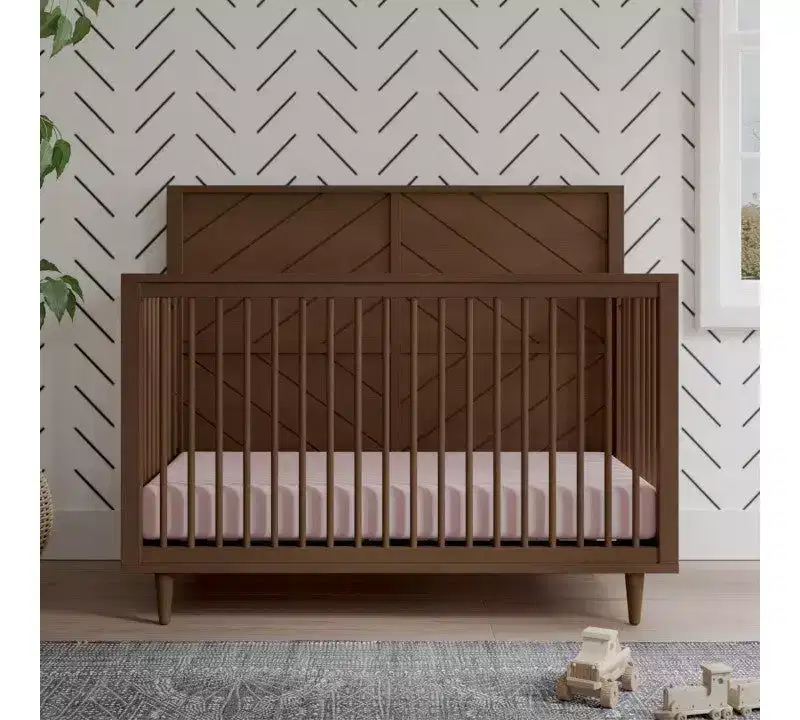 Child Craft Surrey Hill Crib, Dresser and Chest Nursery Set, 3-Piece, Includes 4-in-1 Convertible Crib, Dresser, and Chest
