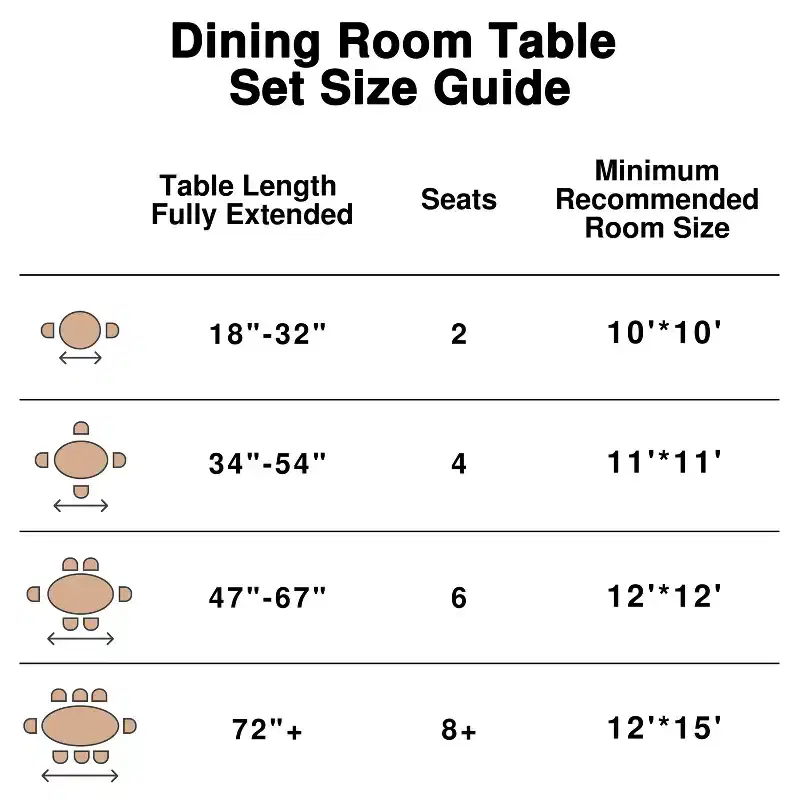 Dovelina Dining Table Modern Wood Kitchen Table Dining Room Table