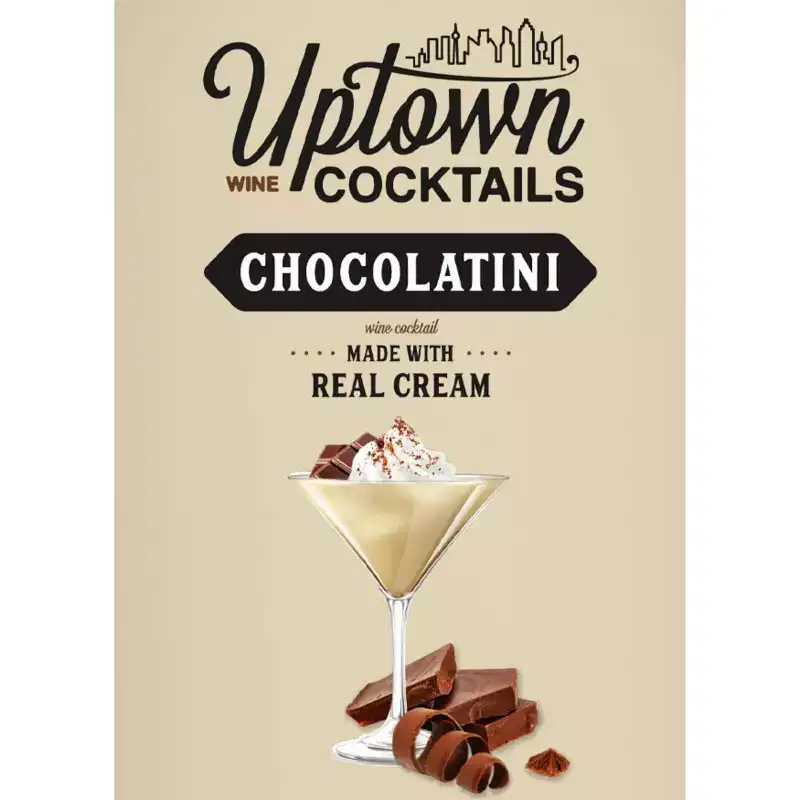 Uptown Chocolatini Wine Cocktails - 1.5L Bottle