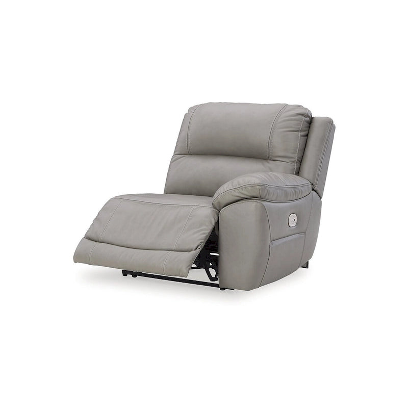 3-Piece Power Reclining Sectional Loveseat with Console