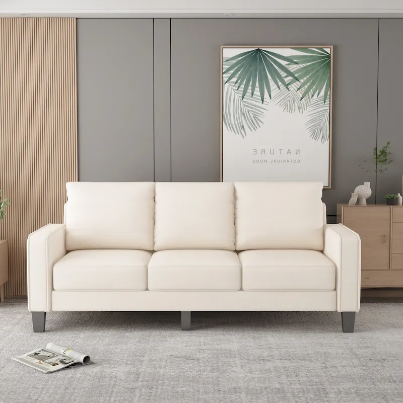 Fabric Upholstered Living Room Furniture Sofa