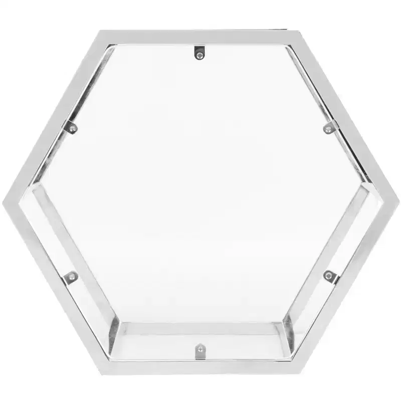 Teagan End Table - MMT6002A - Chrome - Safavieh