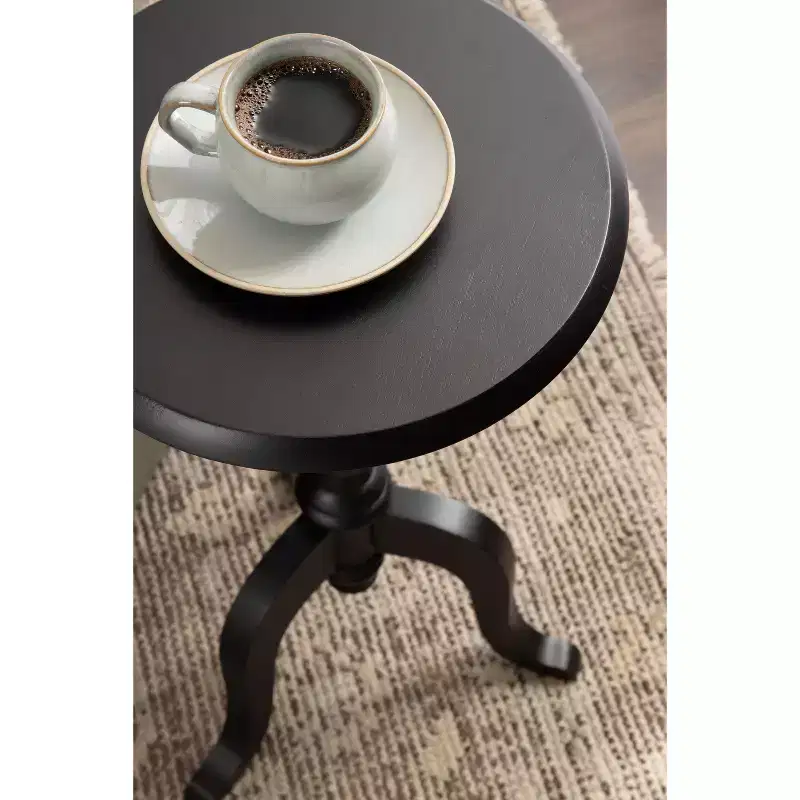 Kate and Laurel Tourneaux Wood Side Table