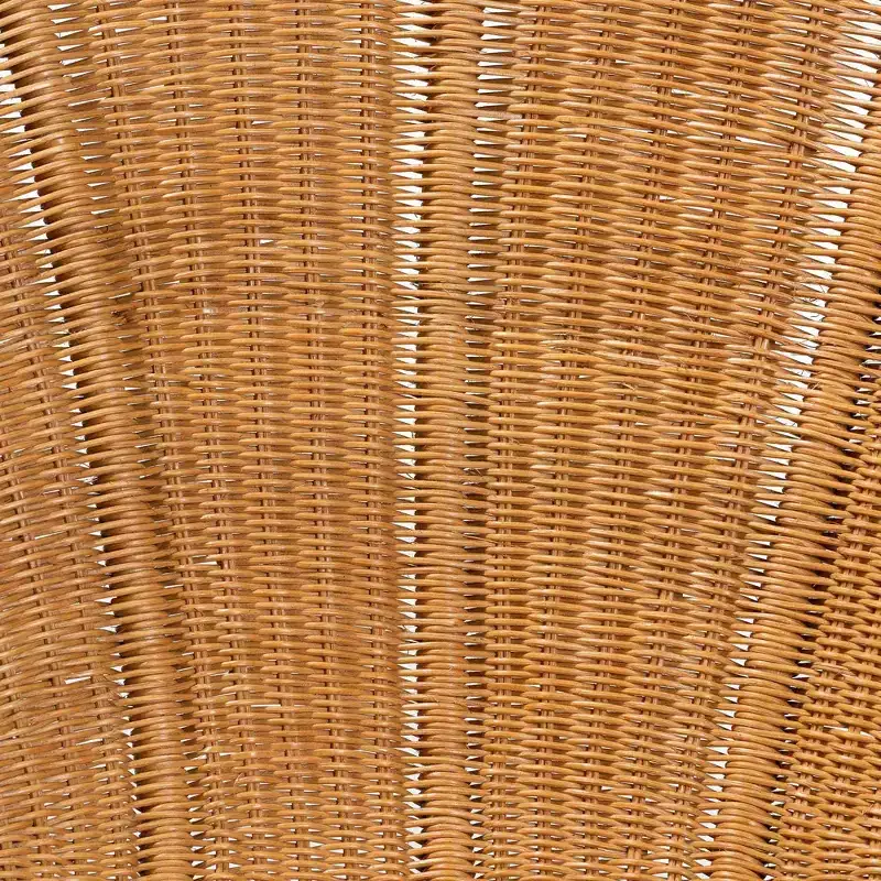 bali & pari Blossom Rattan Accent Flower Chair Honey