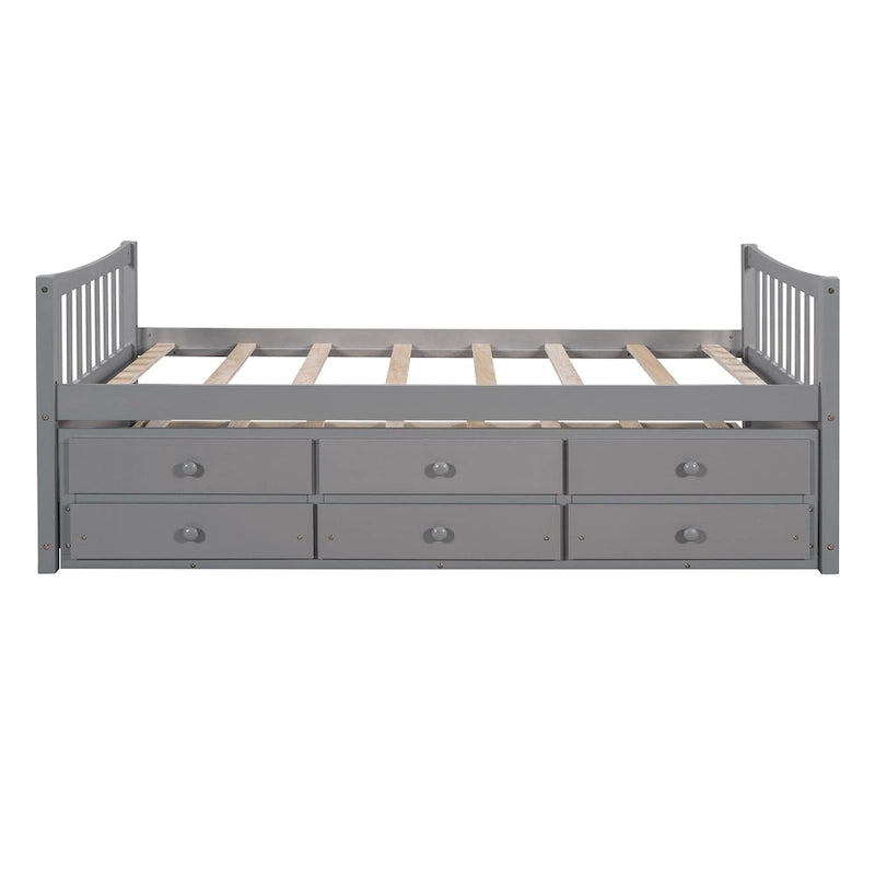 Daybed with Trundle and Drawers