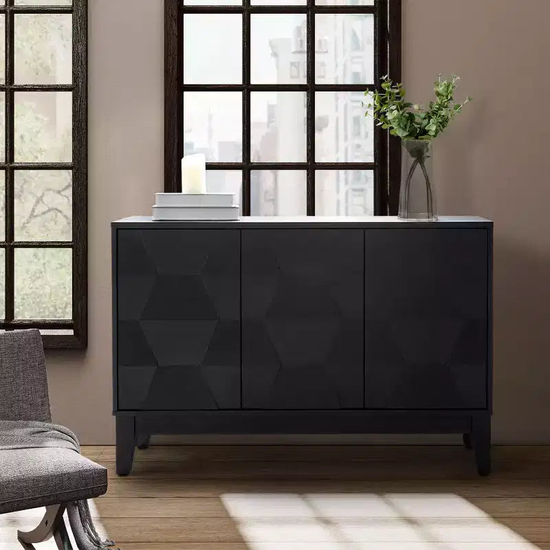 Severo 45 Wide Sideboard With Adjustable Shelf| ART OF LIVING DESIGNS