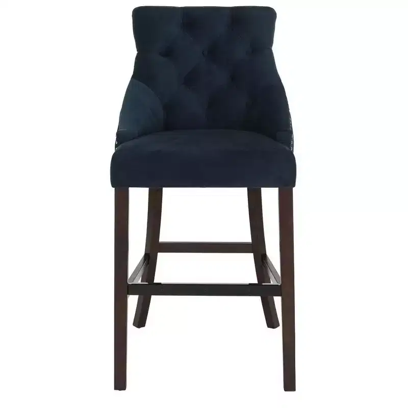 Eleni Tufted Wing Back Bar Stool (Set Of 2) - BST6304 - Safavieh