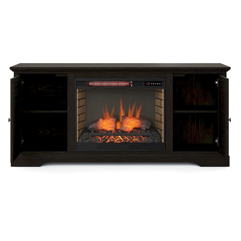 68 inch Electric Fireplace TV Console for TVs up to 80 inches