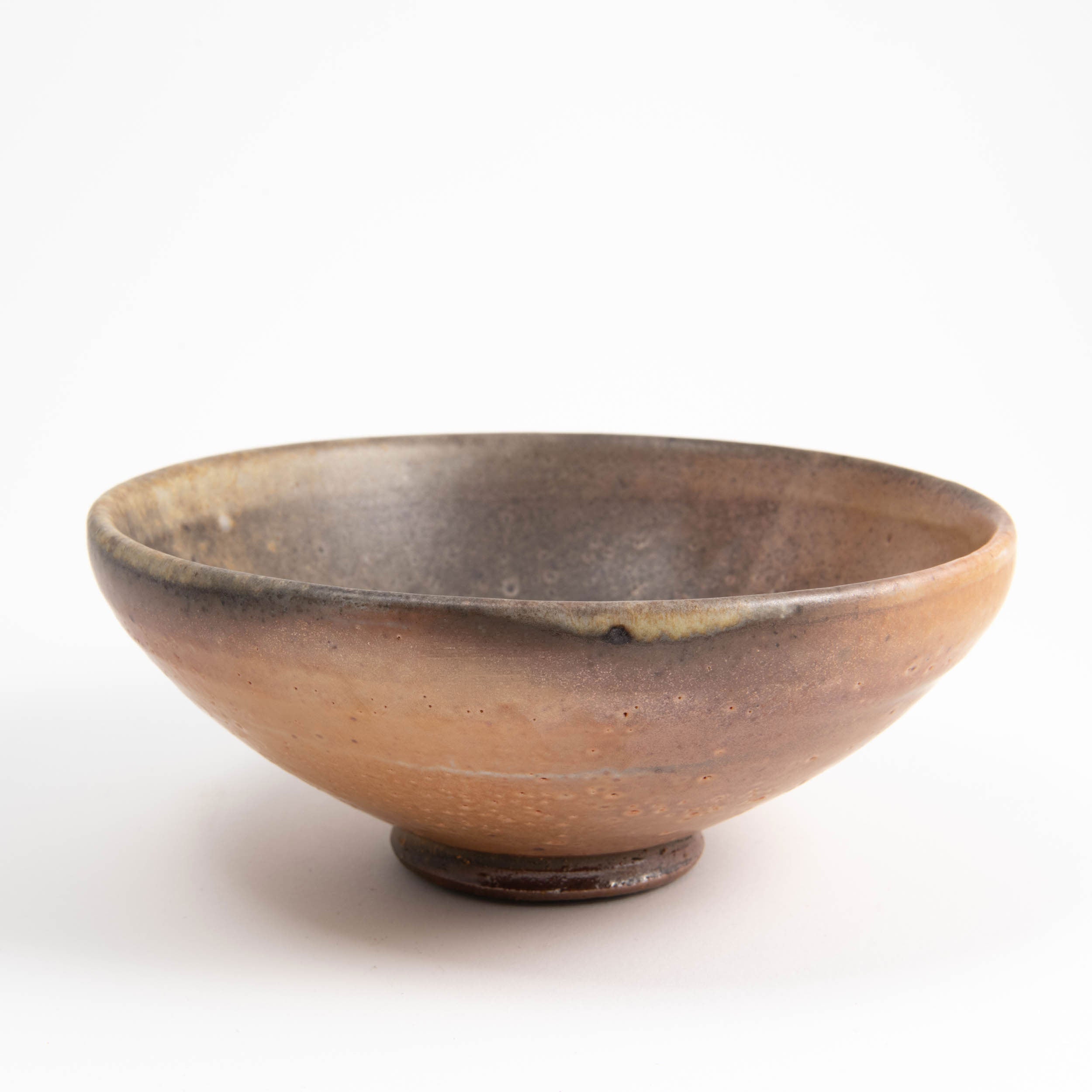 Shino Ash Footed Bowl