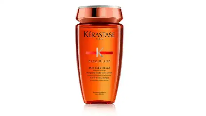 Kerastase Discipline Bain Oleo-Relax Control-in-Motion Shampoo (8.5 oz) & Fondant Fluidealiste Smooth-in-Motion Conditioner (6.8 oz) Duo Set Kit .