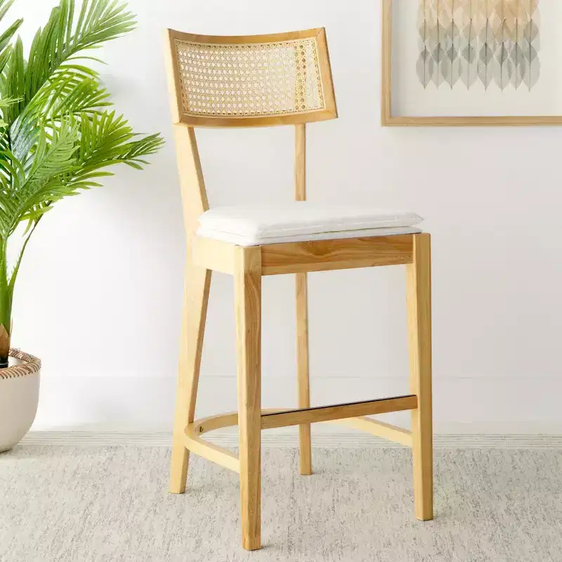 Galway Cane Counter Stool - BST1504 - Safavieh