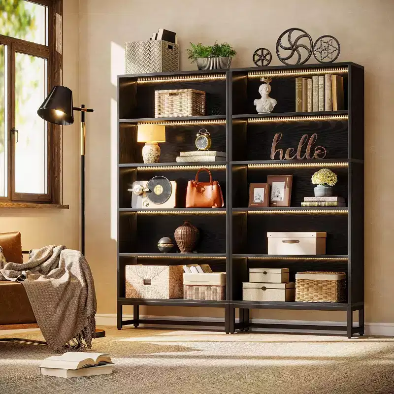Lantine 70.8 Tall 5-tier Freestanding Bookshelf