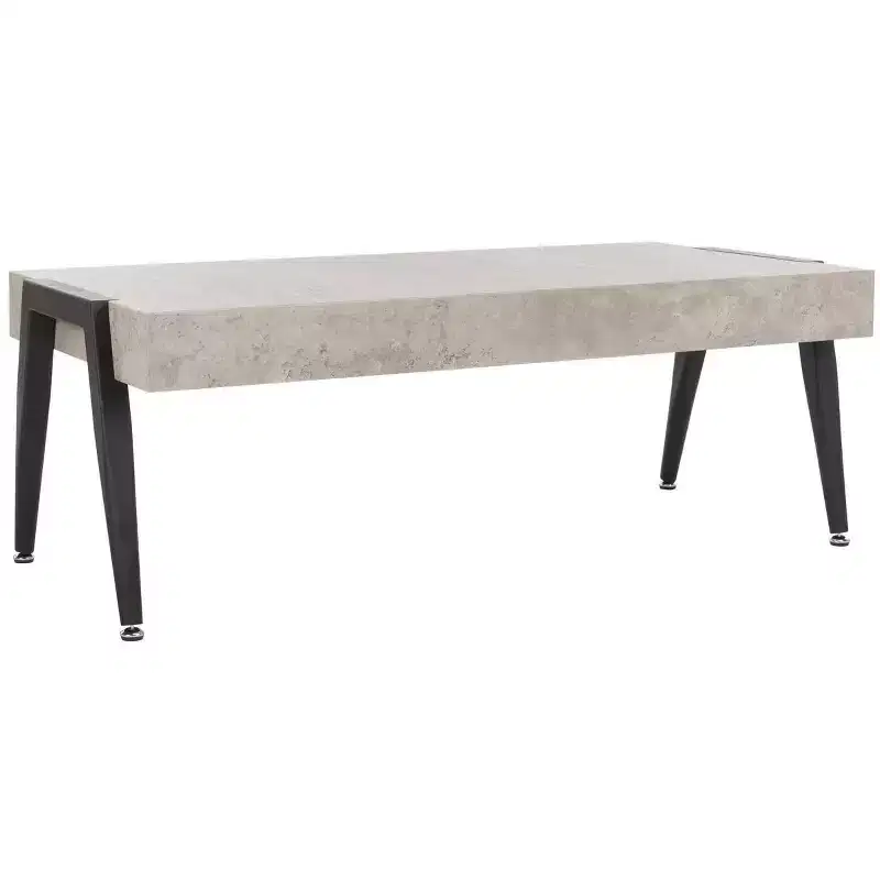 Cameron Coffee Table - Light Grey/Black - Safavieh