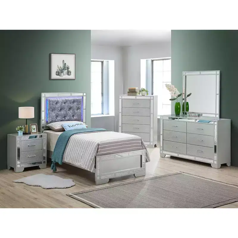 Passion Furniture Madison Panel Beds