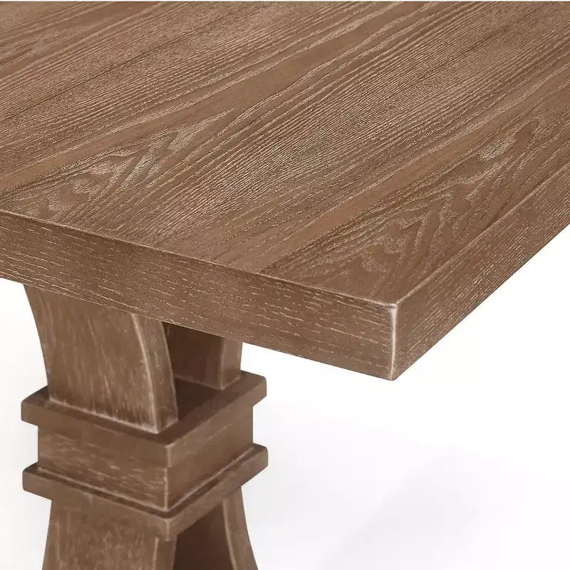 Christopher Knight Home Derring 7 Pieces French Country Upholstered Wood Expandable Dining Set