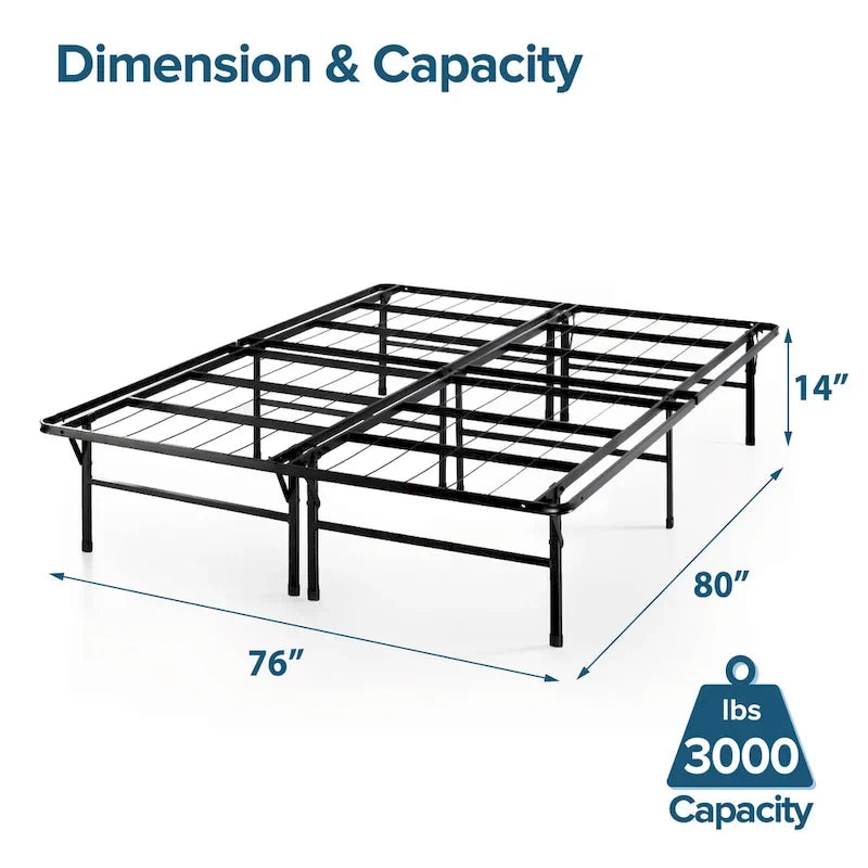 Heavy Duty Metal Mattress Foundation