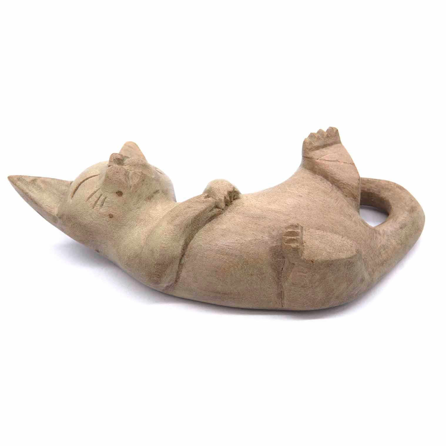 Playing Cat Carving