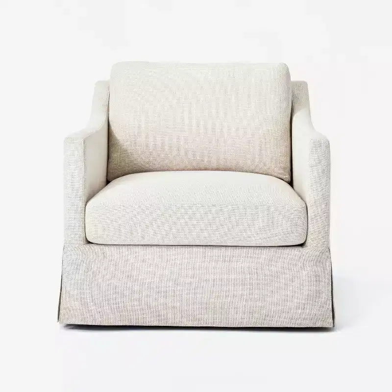 Vivian Park Upholstered Swivel Chair - Threshold designed with Studio McGee