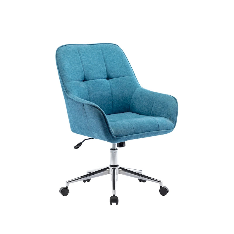 Home Office Chair with Arms, Height Adjustable