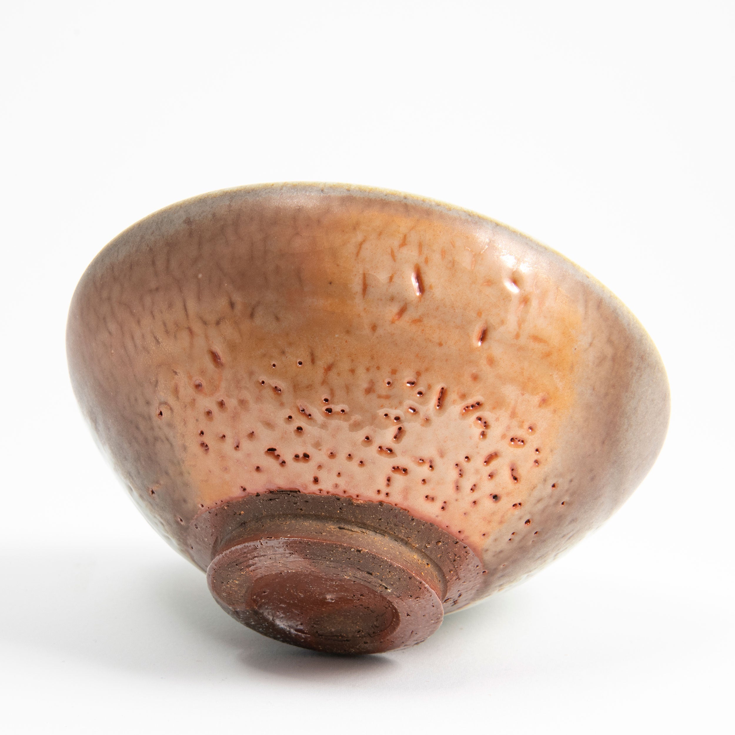 Shino Small Footed Bowl