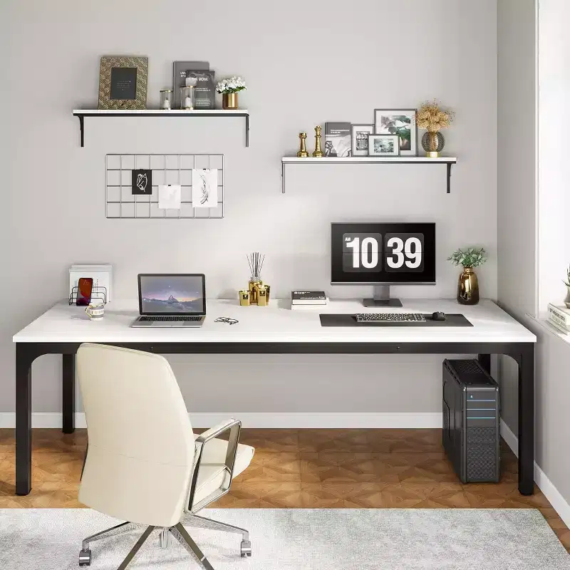 Lantine 78.7 Inches Extra Long Computer Desk