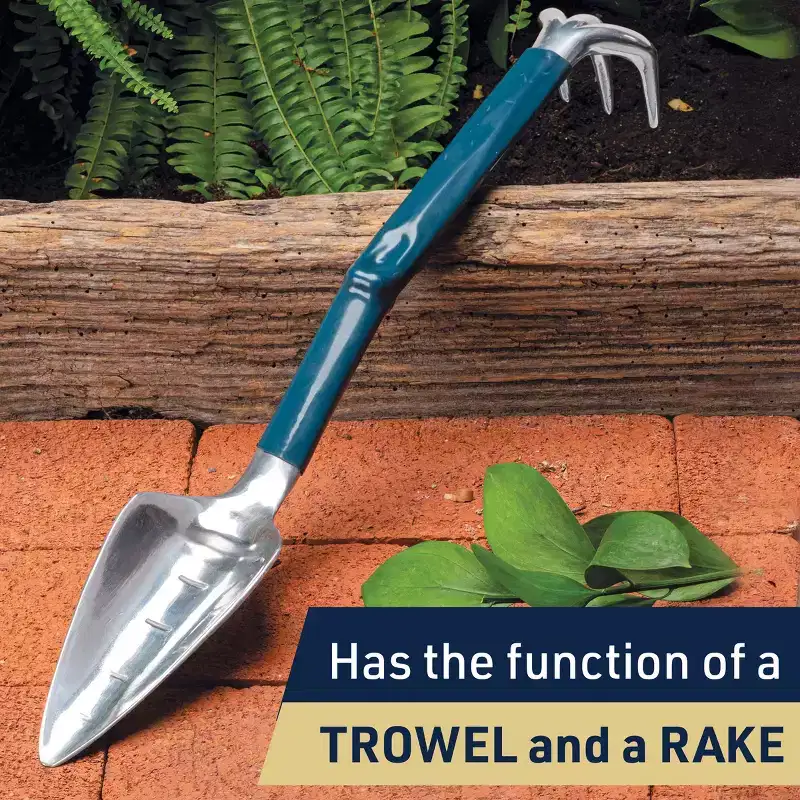 Kings County Tools 17-Inch Garden Hoe and Trowel
