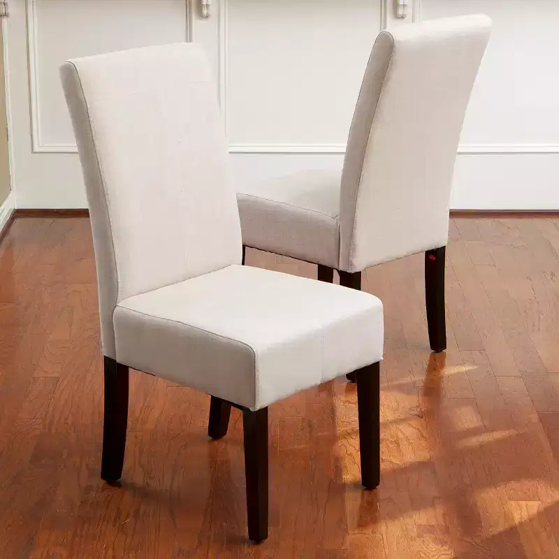 Set of 2 T-Stitch Fabric Dining Chair - Christopher Knight Home