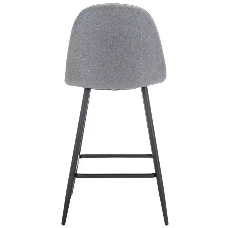 Travis Counter Stool - BST2001 - Dark Grey/Black - Safavieh