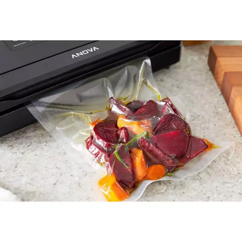 Anova Precision Vacuum Sealer Pro: Black Food Vacuum Sealer for Sous Vide, 5-Year Warranty, Plastic, 15.7"x7"x4.3"