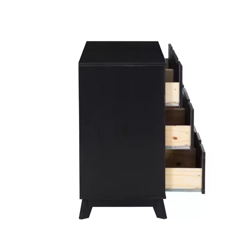 Pensy Solid Wood Mid-Century Modern 6 Drawer Dresser - Powell