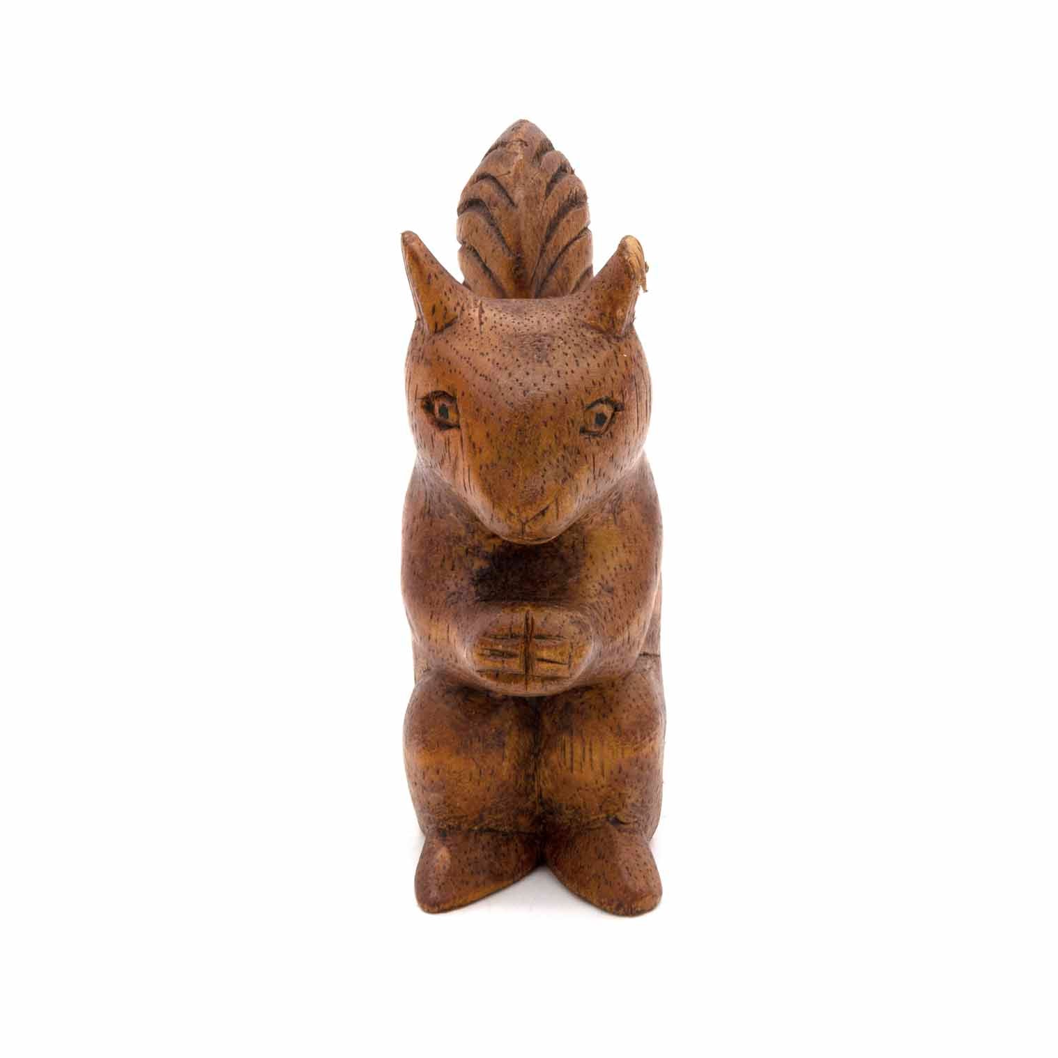 Squirrel Carving