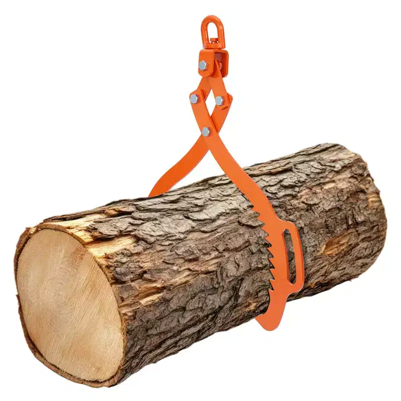 COZONY Log Lifting Tongs, 1543 Lbs Capacity Heavy Duty Log Grabber with Operating Handle for Tractors Forklifts Trucks ATV