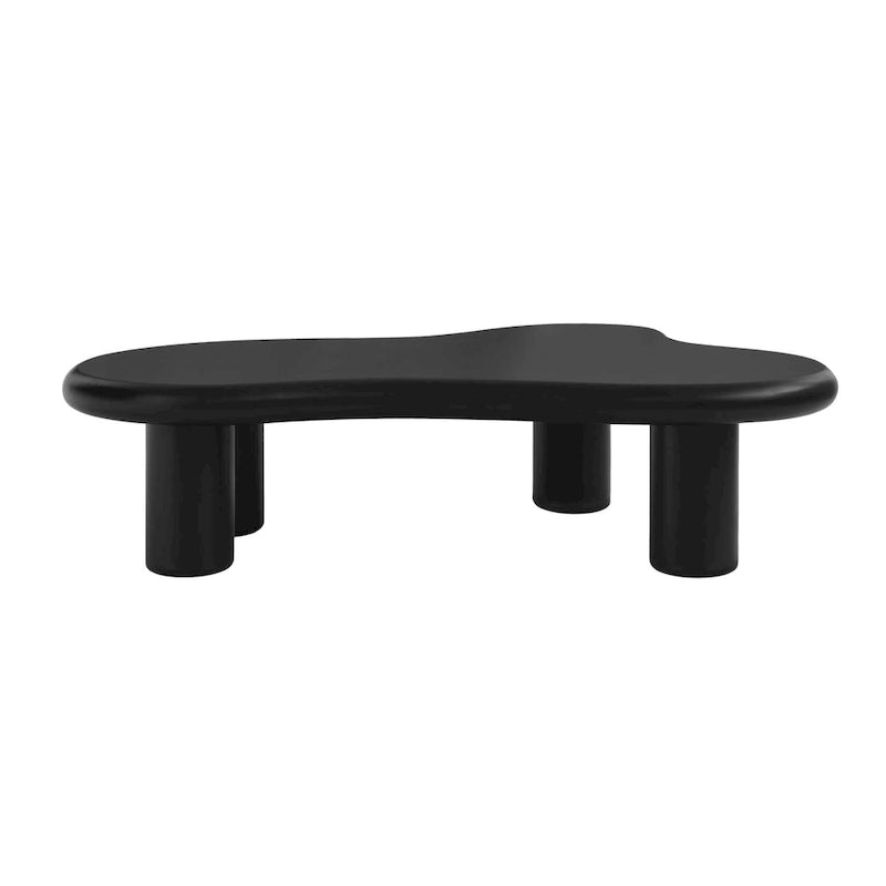 Irregular Cloud-Shape Modern Coffee Table with 4 Legs