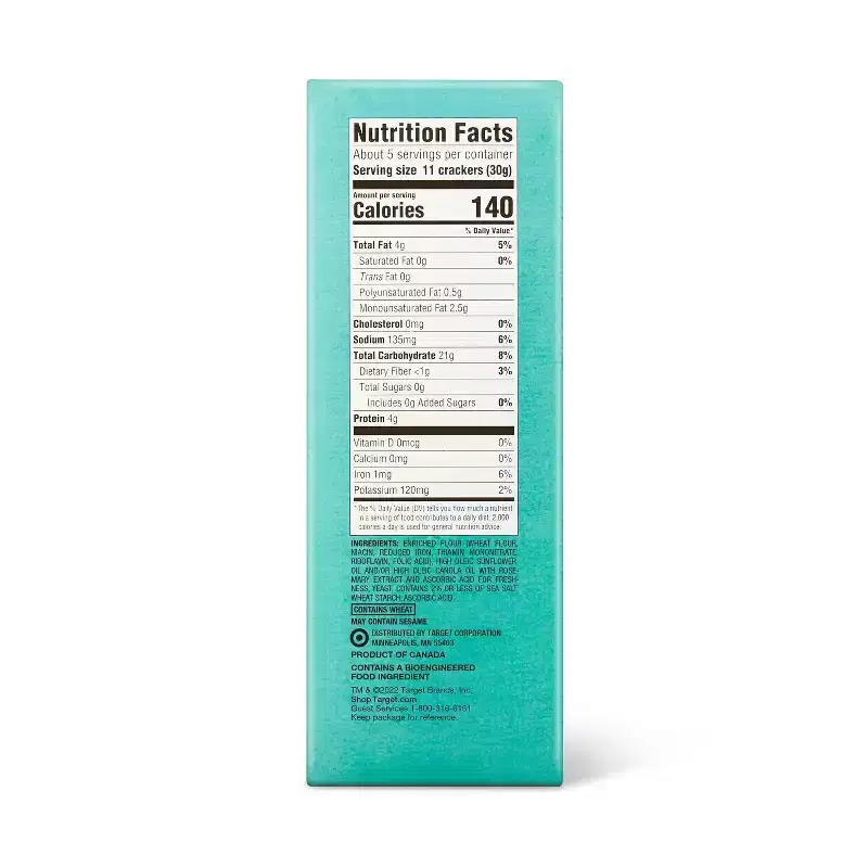Sea Salt Pita Crackers - 5oz - Good & Gather™